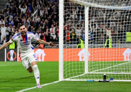 Europa League: Olympique Lyonnais snatch a draw against Manchester United