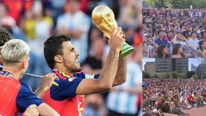 Fans pack City Hall Plaza to watch World Cup final