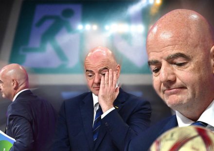 Weakened at the head of Fifa, Gianni Infantino "has a good chance of making it through the summer"