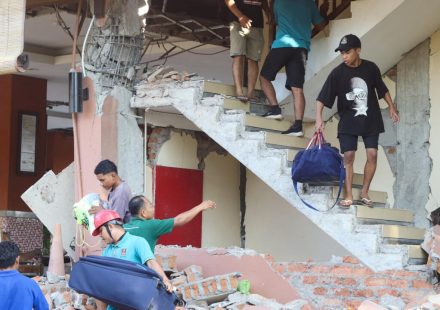 Indonesia hit by two powerful earthquakes, at least 40 dead