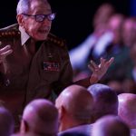 In Cuba, Raul Castro reappears in public during a tribute to his brother Fidel