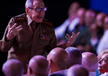 In Cuba, Raul Castro reappears in public during a tribute to his brother Fidel