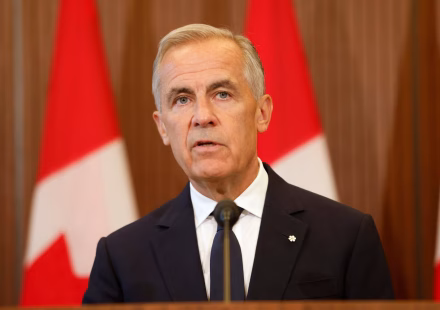 Mark Carney denounces the trade “war” launched by Donald Trump against Canada and worries about “threats against the French language”