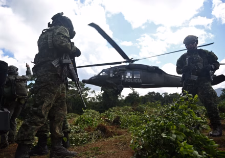 Colombia authorizes joint counter-drug operations with the United States