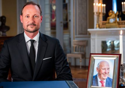 Norway. Norway, in mourning, enters a new era under Haakon VIII