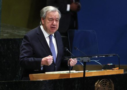 Live: Antonio Guterres opens UN General Assembly for the last time