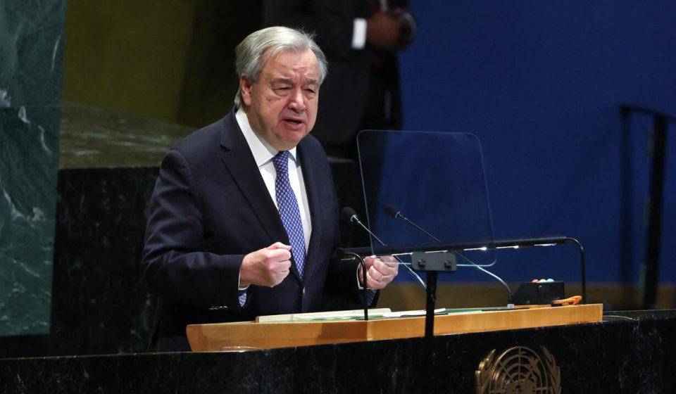 Live: Antonio Guterres opens UN General Assembly for the last time