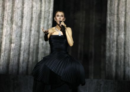 Celine Dion moved for her return to stage in Paris after more than six years of absence