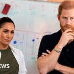 Sussexes condemn 'reckless intrusion' after men spotted near Archie and Lilibet's school - BBC News Africa
