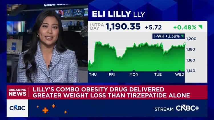 Eli Lilly obesity drug containing amylin and tirzepatide boosts weight loss in trial