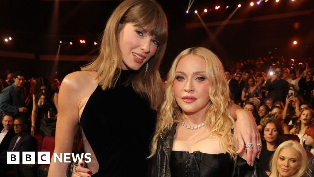 Taylor Swift breaks record for most MTV VMAs as Madonna also wins - bbc.com