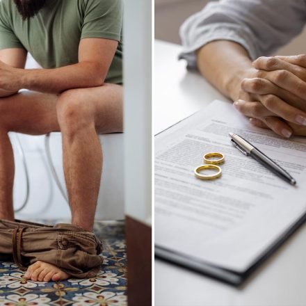Divorce expert insists men 'poop like a weapon'