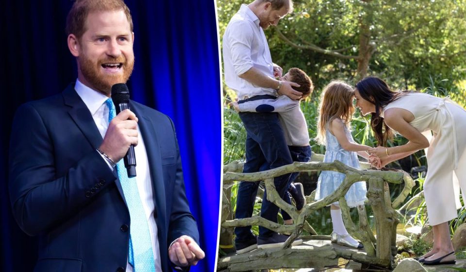 Prince Harry gives update on Prince Archie and Princess Lilibet