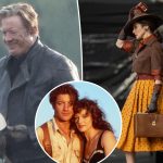 Brendan Fraser and Rachel Weisz seen for the first time on the set of "The Mummy 4"