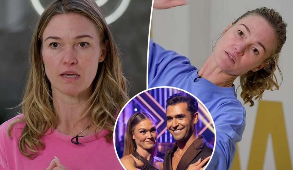 Julia Stiles cries during 'DWTS' rehearsals over low scores and rib injury