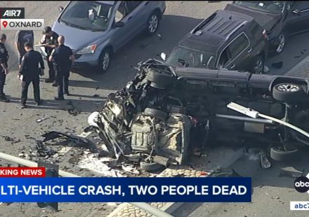 Oxnard accident leaves 2 dead, 7 injured and debris scattered on roadway
