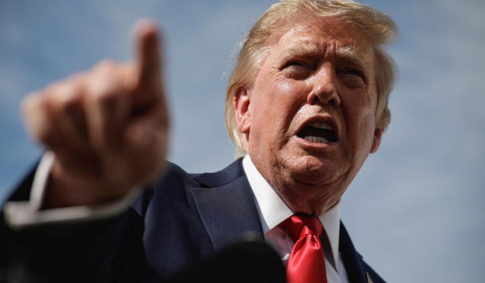 “Effective immediately”: Trump announces banning CNN and two other media outlets from the White House