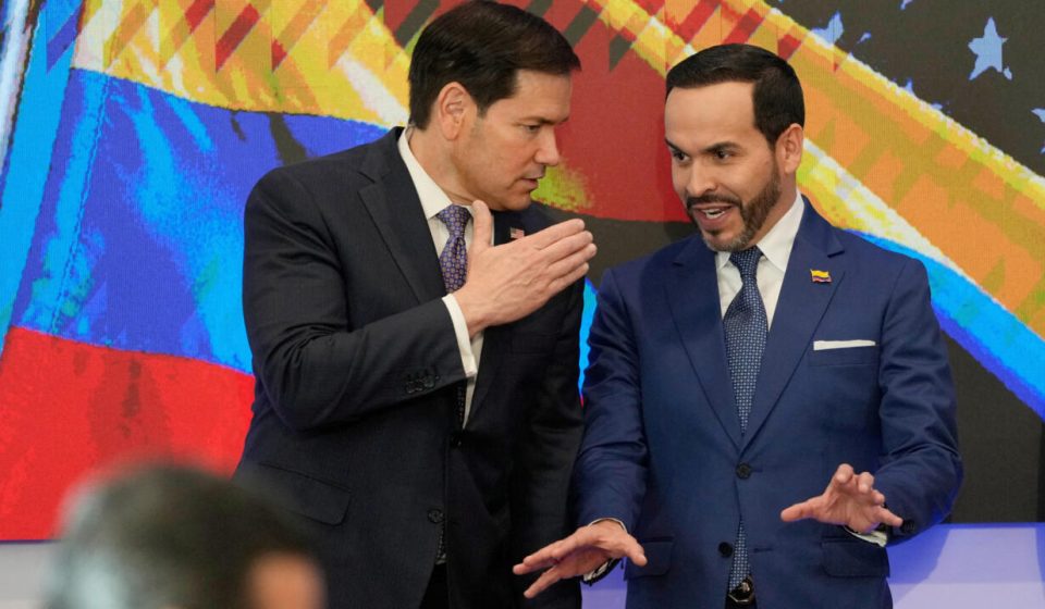 Marco Rubio arrives in Colombia, first stop on Latin America tour