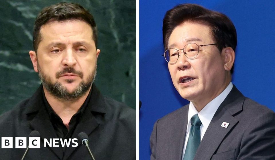 South Korea summons Ukraine envoy over North Korean POW row - bbc.com
