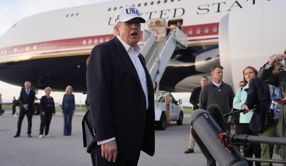 White House blocks CNN from covering Trump's trip to Tennessee