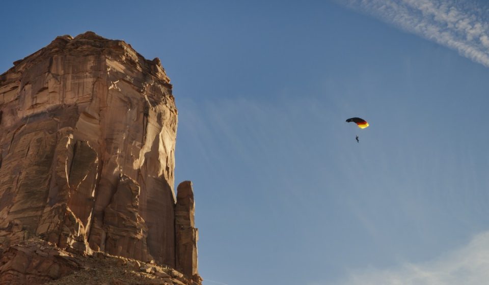 BASE Jumper plunges to death 700 feet after wingsuit failure in Utah