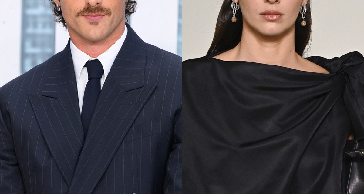 Jacob Elordi cheers on Kendall Jenner at Bottega Veneta show