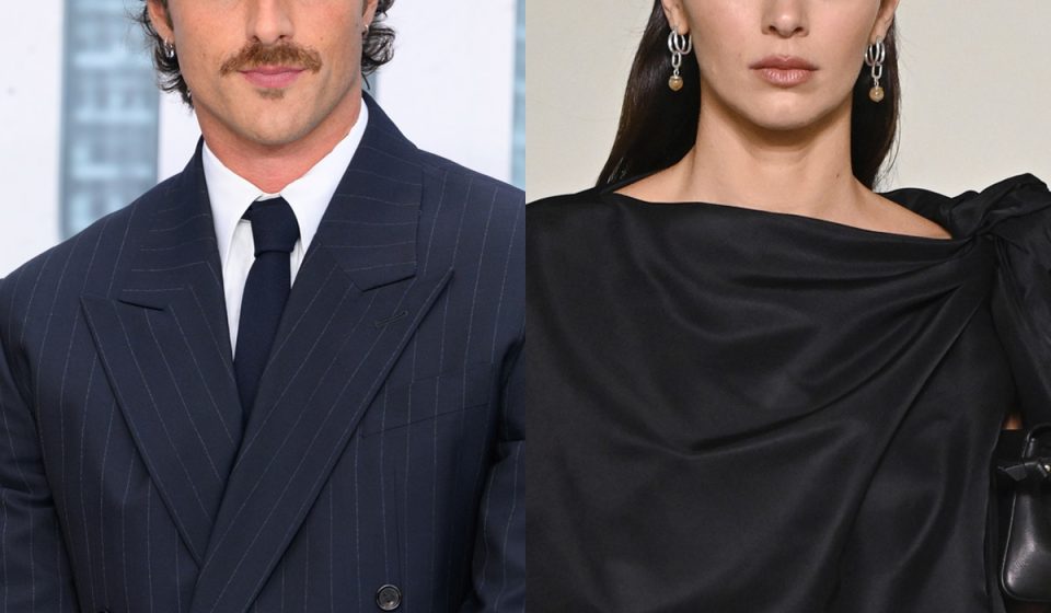 Jacob Elordi cheers on Kendall Jenner at Bottega Veneta show