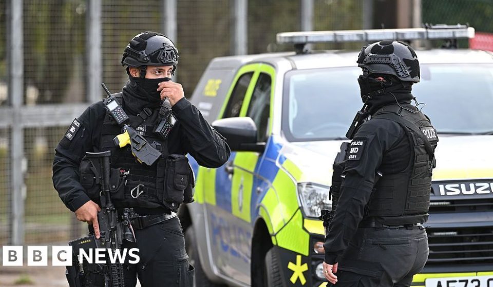 Five men arrested in RAF Fairford incident released on police bail - BBC