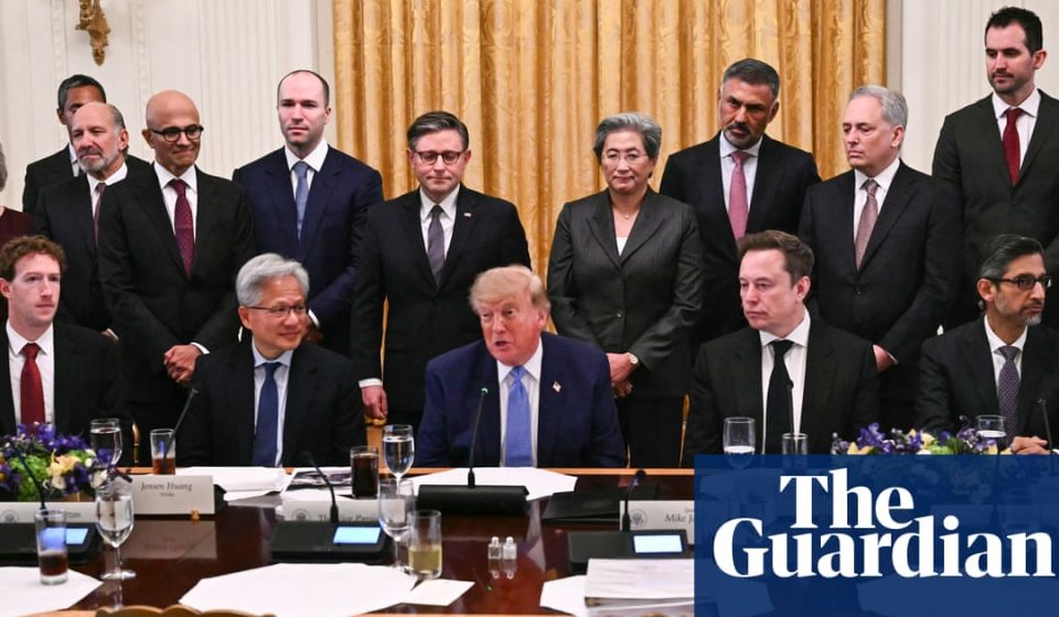“President of the United States”: White House AI deal includes spelling mistake | Donald Trump