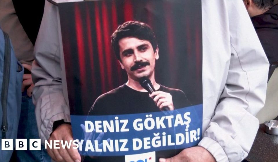 Turkish comedian released after being found guilty of insulting Erdoğan - BBC News Africa