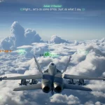 Ace Combat 8 ​​Wings of Theve requires at least 32 GB of RAM to play comfortably.