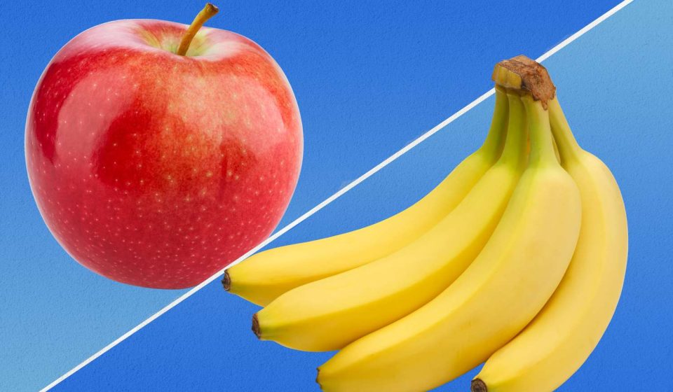 Bananas or apples: which is better for weight loss?