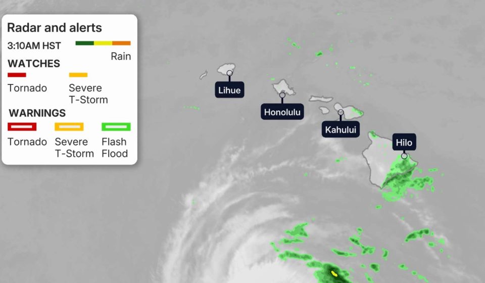 Hurricane Nolo is strengthening. Should become Cat 3 on Sunday