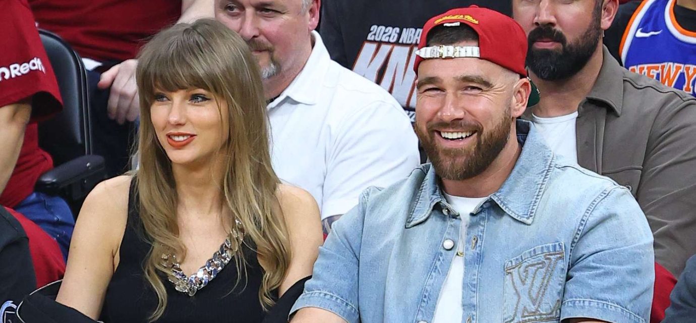 Taylor Swift shares a never-before-seen moment with Travis Kelce from her hometown