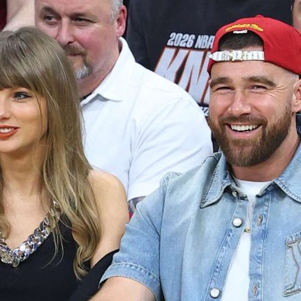 Taylor Swift shares a never-before-seen moment with Travis Kelce from her hometown