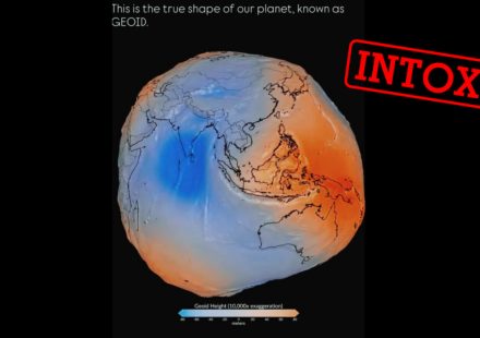 The Earth, a deformed sphere according to NASA? Confusion around a representation of the globe