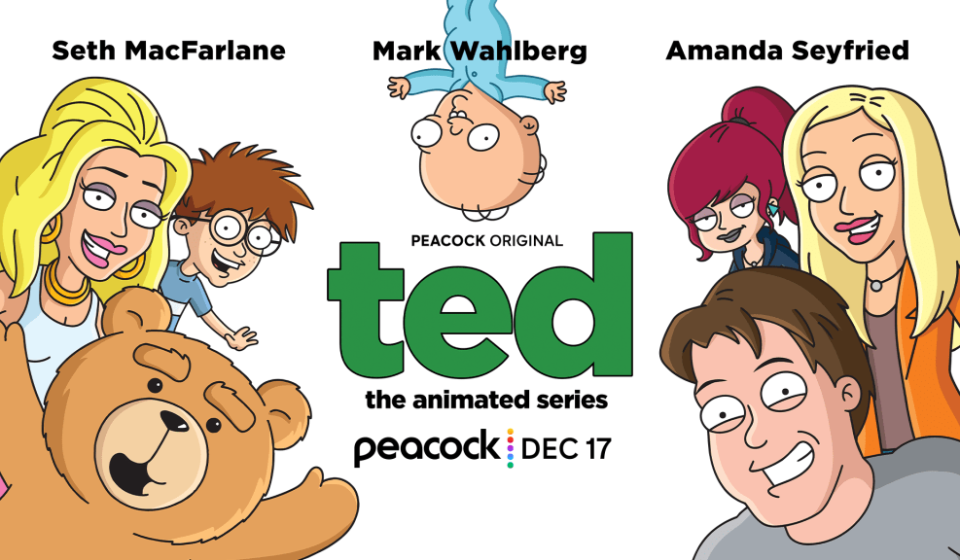 'Ted: The Animated Series' Gets Peacock Release Date and First Look