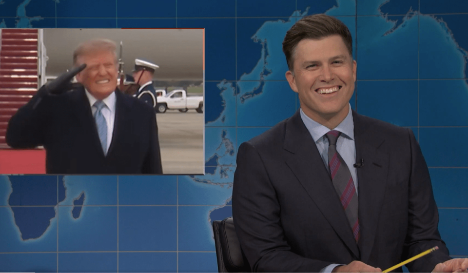 'SNL' Weekend Update Roasts Trump's China Meeting Win and Pete Hegseth's Transphobia