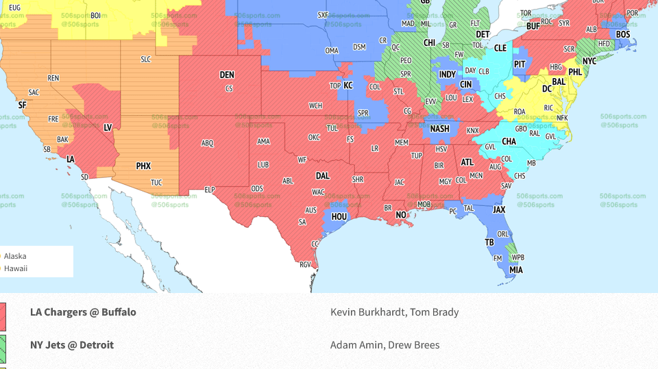 Seahawks vs. Commanders NFL Week 3 TV coverage maps, FOX commentators
