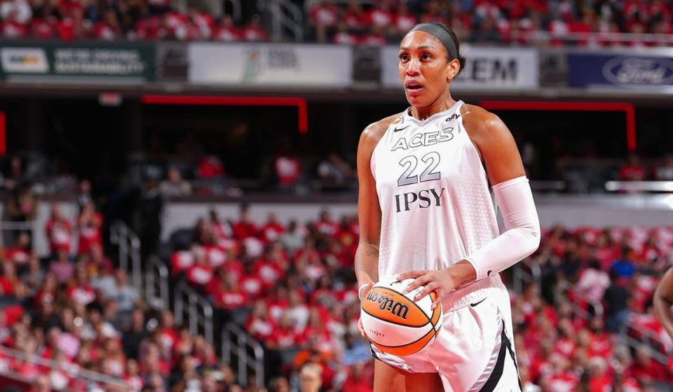Aces' A'ja Wilson gets tech for confrontation with Fever fan, who was determined not to have broken any rules