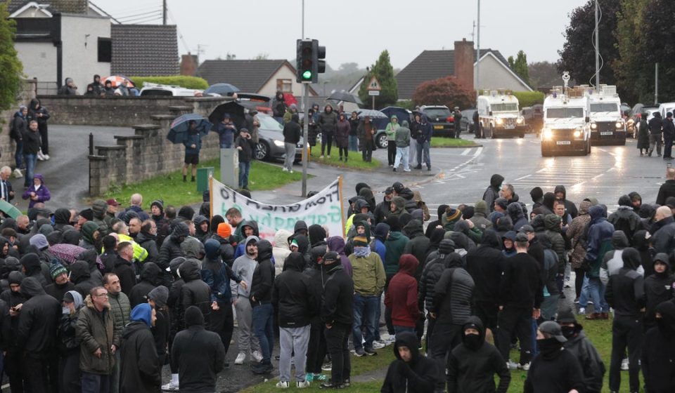 Controversial march in Northern Ireland set to take place for first time since Good Friday Agreement