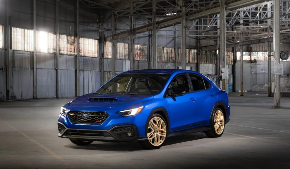 2027 Subaru WRX GD25 Limited Edition Brings Back Gold Wheels and Big Wing