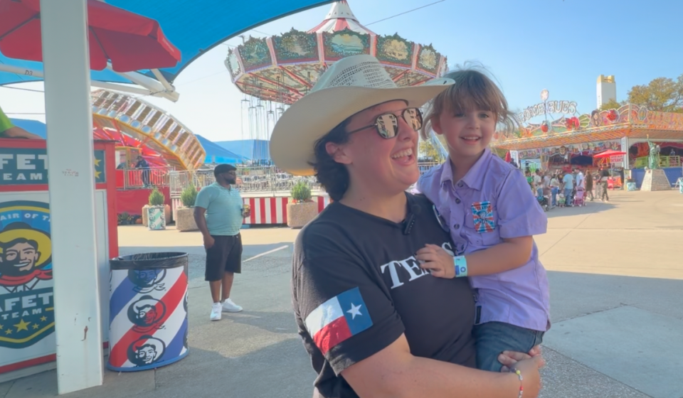 Texas voters at the State Fair assess the economy ahead of the November 3 election