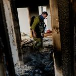 100 Israeli settlers once again chased a Palestinian family from their home. Netanyahu blamed 'handful of rioters'