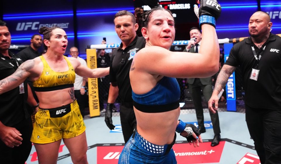 UFC Vegas 121 video: Security intervenes following Ailin Perez's controversial victory against Norma Dumont