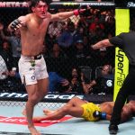 UFC Vegas 121 video: Raul Rosas Jr. wins main event after Raoni Barcelos passes out in scary moment of fifth round