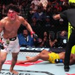 Raoni Barcelos' Trainer Shares Medical Update After Scary UFC Vegas 121 Fight Ends
