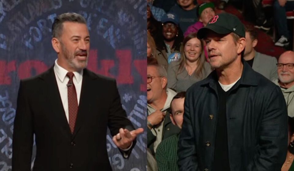 Jimmy Kimmel kicks out Matt Damon mid-monologue