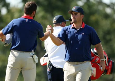 Presidents Cup results Saturday, live updates: USA takes international lead ahead of afternoon foursomes