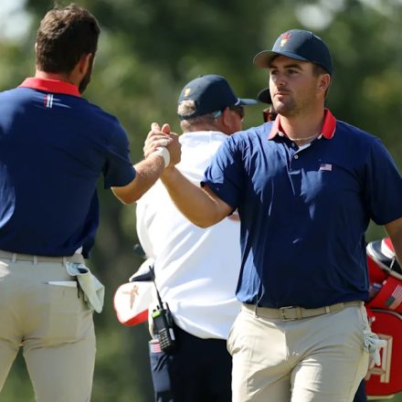 Presidents Cup results Saturday, live updates: USA takes international lead ahead of afternoon foursomes